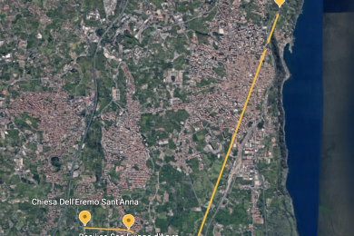 mappa itinerario Religioso - Ecomuseo